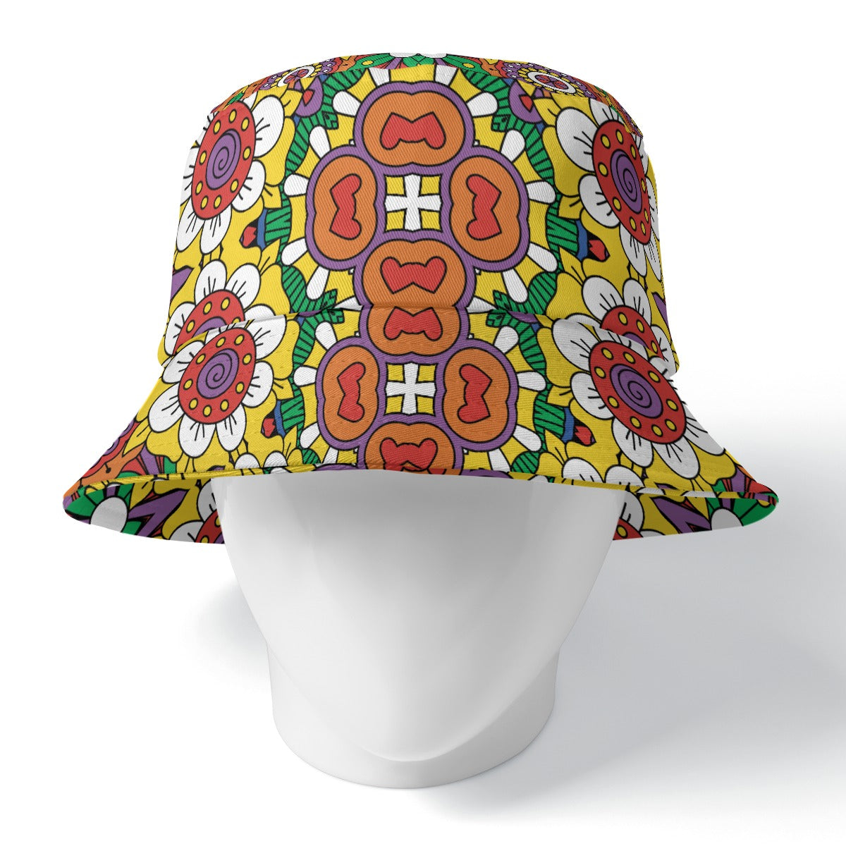 FLOWER OF ETERNITY BUCKET HAT