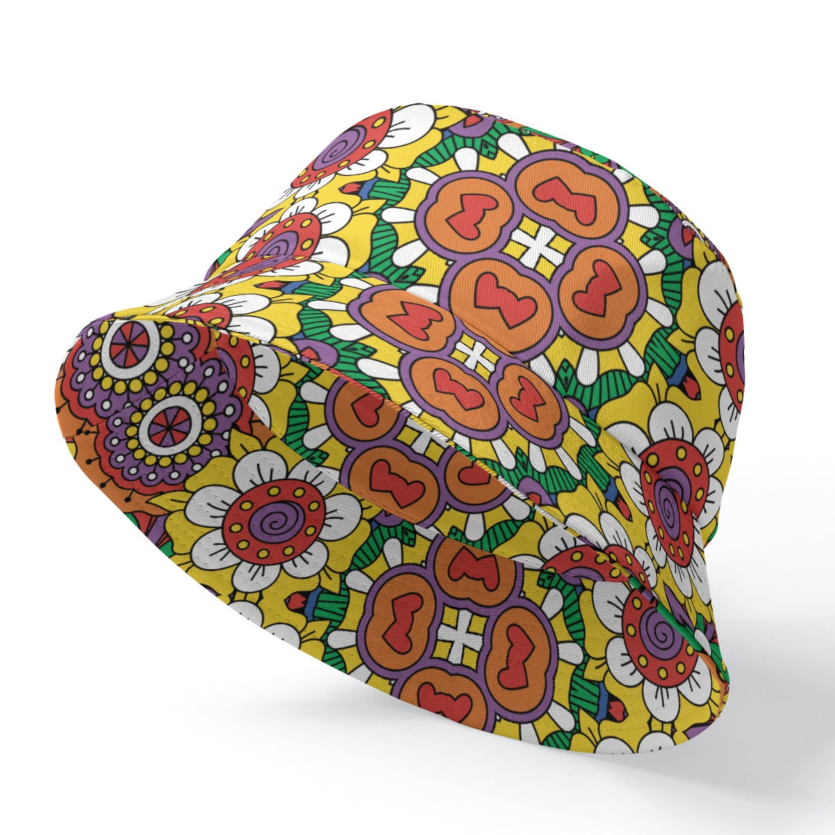 FLOWER OF ETERNITY BUCKET HAT