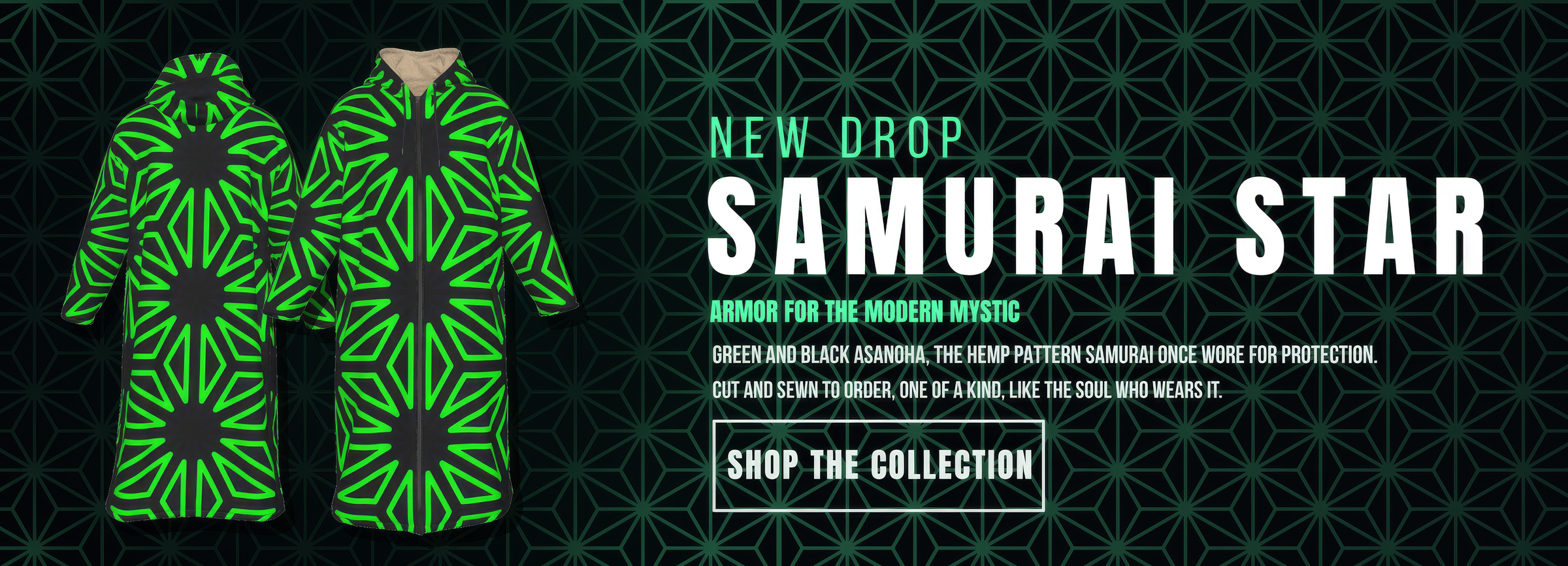 Samurai Star new drop. Armor for the modern mystic.